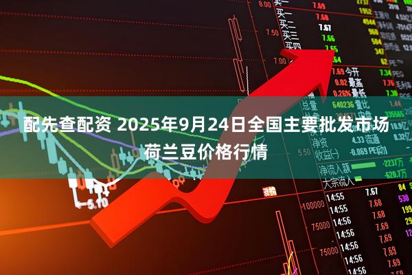 配先查配资 2025年9月24日全国主要批发市场荷兰豆价格行情