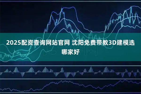 2025配资查询网站官网 沈阳免费带教3D建模选哪家好